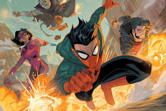 draw you dc or marvel style comic book and superhero