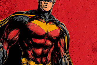 superhero character for comics