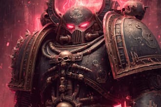 design your warhammer 40k art