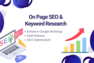 do on page SEO and keyword research
