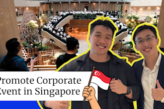 promote your corporate event and generate qualified leads