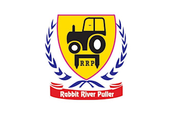 make extraordinary logo for rabbit river pullers motorsports