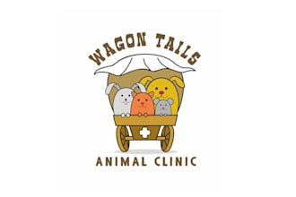 make good looking logo for animal hospital in the wild west