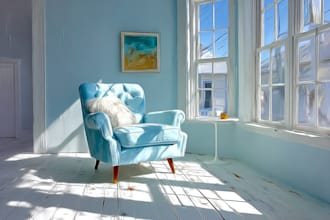 custom digital chair oil painting transform your space