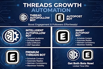 sell threads autofollow and autopost bots