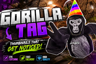 design clickable gorilla tag thumbnails to improve video reach and engagement
