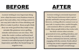 proofread and edit your articles, blogs, and content