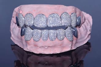 design custom grillz and teeth jewelry for 3d printing