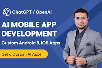 do ai mobile app development with ai chatbot development as ai app developer