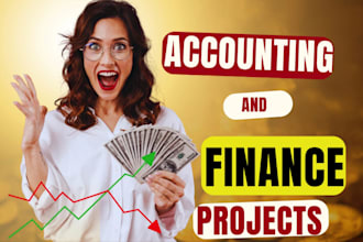 assist accounting,finance,assigned projects financial models