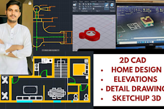 do 2d drafting and shop drawing