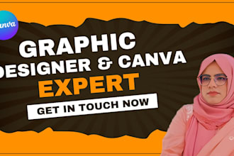 be your canva expert and graphics designer