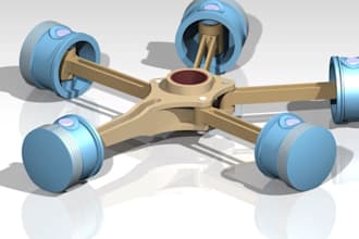 do reverse engineering and 3d modelling from stl