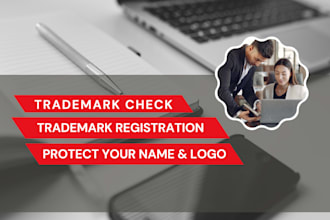 do a trademark search and trademark registration for your brand name, logo