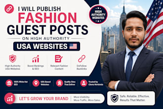 provide link building services on high authority USA websites