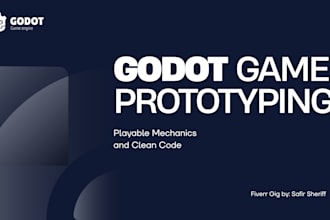 build a godot game prototype