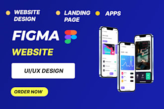 design a landing page of application and website with figma in just 24 hrs