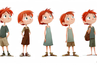 create 2d digital character design