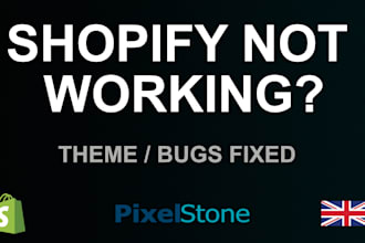 fix shopify theme bugs and layout issues