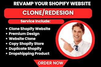 clone shopify store, copy shopify store or clone shopify website