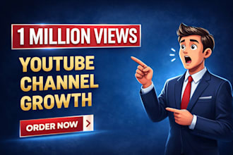 shoutout USA youtube channel video SEO promotion to 1 million people for views
