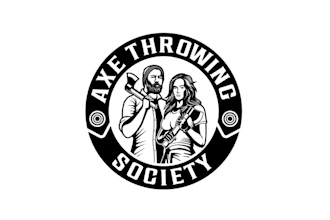 design extraordinary nice logo for axe throwing facility