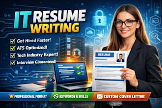 write an ats optimized IT, tech and engineering resume