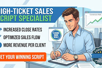 create a high converting sales script for your high ticket offer