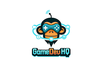 design greatest logo for game dev HQ your indie advantage