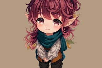 draw cute chibi anime