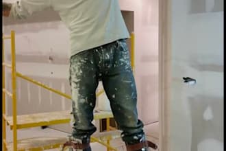give expert drywall install and finishing advice via video or photos