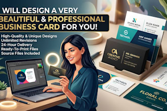 can design very beautiful business card
