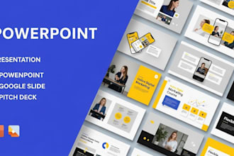 design custom powerpoint presentations, investor pitch decks
