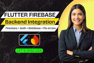 integrate firebase authentication and database in flutter app