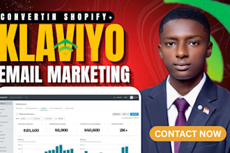 create high converting ecommerce klaviyo email marketing and klaviyo flows setup