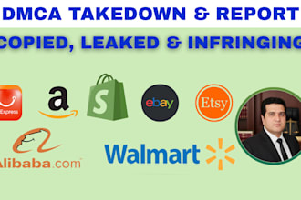 remove ip complete takedown copyright listing products on shopify, amazon, ebay