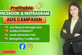 be your facebook and instagram ads expert for high sales