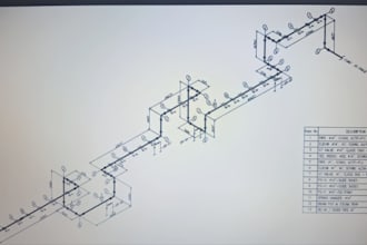 2d piping isometric drawings in autocad