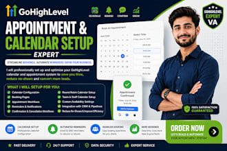 do gohighlevel appointment booking, calendar scheduling and reminder automation