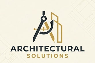 design a professional architect logo for your brand