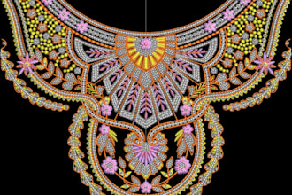 professionally digitize a sketch into embroidery