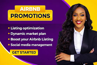do airbnb promotion, booking optimization, vrbo marketing and listing SEO