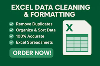 clean, format, merge and split excel data