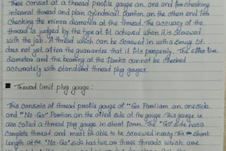 write neat handwritten notes, letters, and assignments