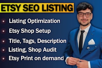 optimize etsy seo listing to rank and boost etsy sale, etsy shop setup