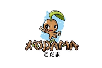 design mascot cartoon japanese card shop logo
