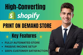 setup shopify pod store with printiful printify API dropshipping product