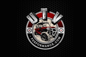 do super blank slate automotive logo for a off road business