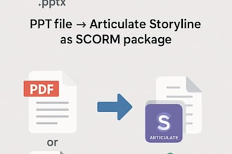 h5p scorm and storyline interactive elearning development