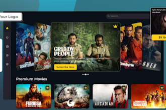 build iptv, vod apps with live TV, xui one, epg for samsung tizen, smart tvs